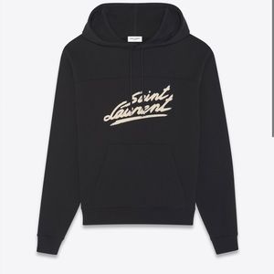 Authentic MENS SAINT LAURENT" '50S SIGNATURE HOODIE